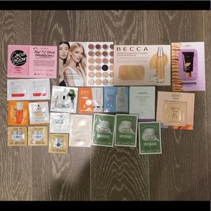 Set of 27 Skincare and Makeup Samples